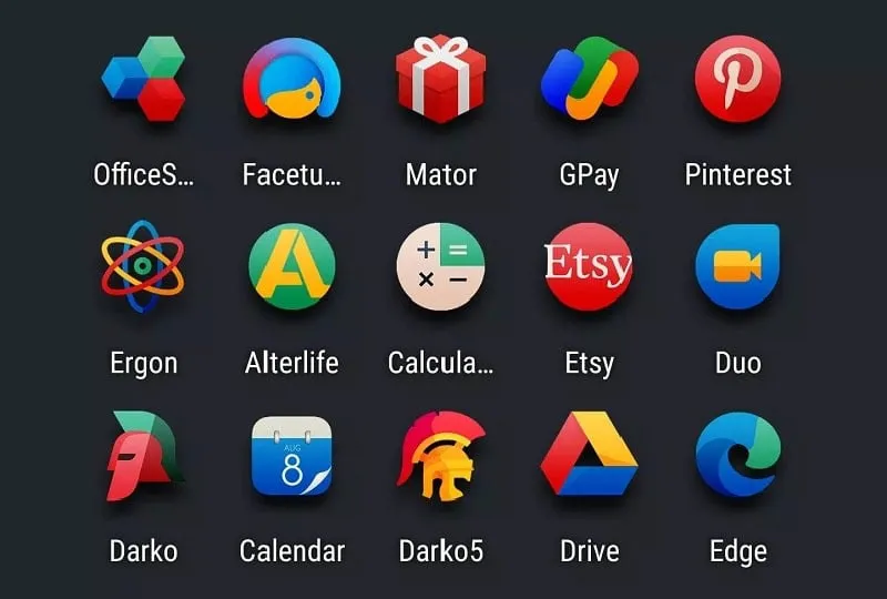 Ergon Icon Pack apk free