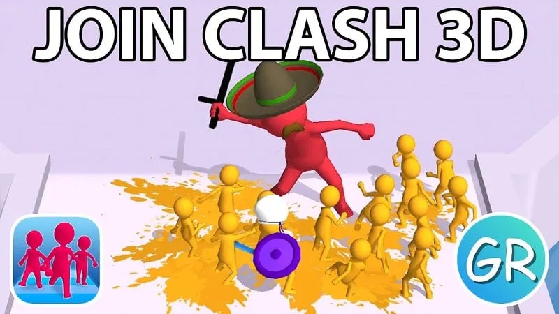 Join Clash 3D initial screen